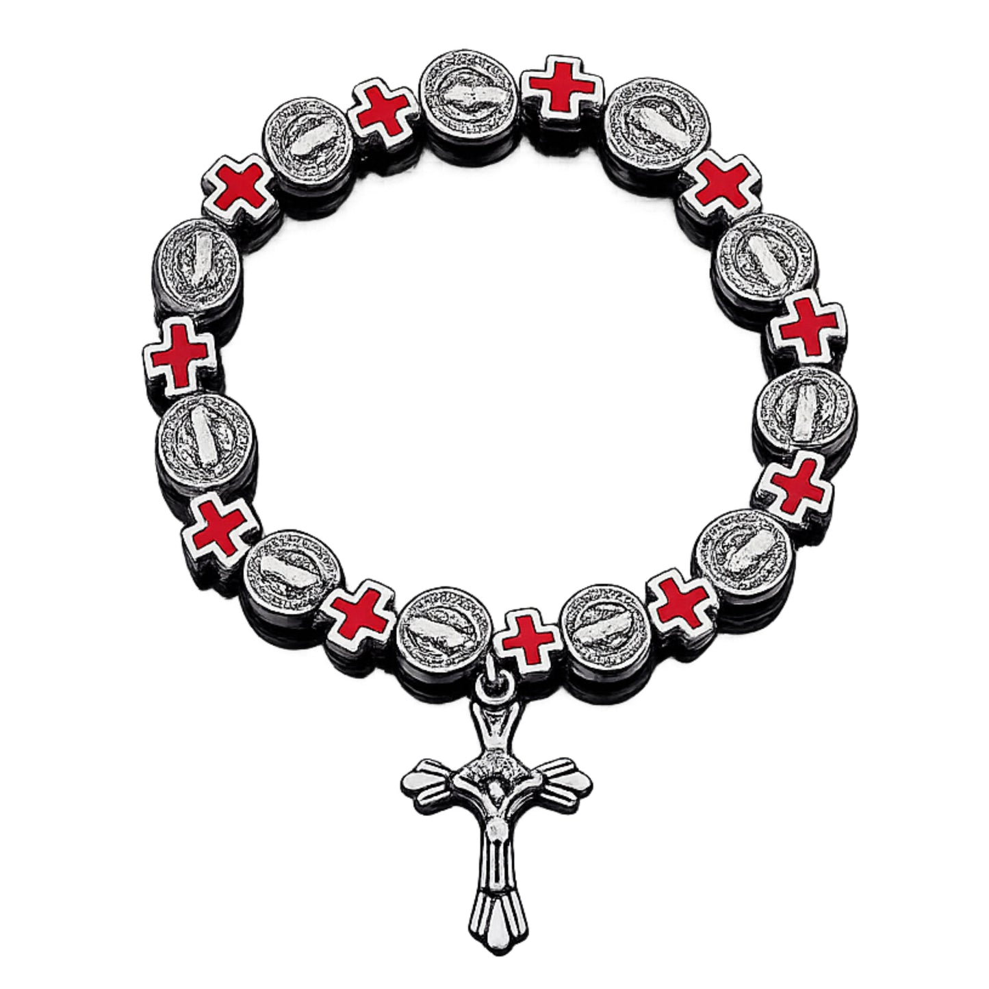 Pulsera Religiosa de Jesús y San Benito